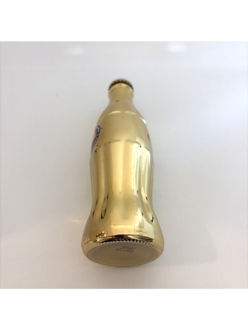 Vintage 1999 Coca-Cola Brand Commemoratives Gold Plated 8 oz Contour Bottle LE - Picture 10 of 11